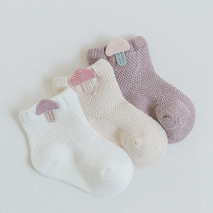 Newborn Mesh Baby Socks