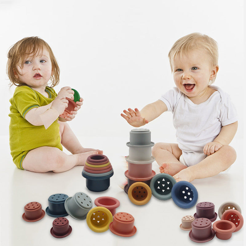 Silicone Stacking Cups