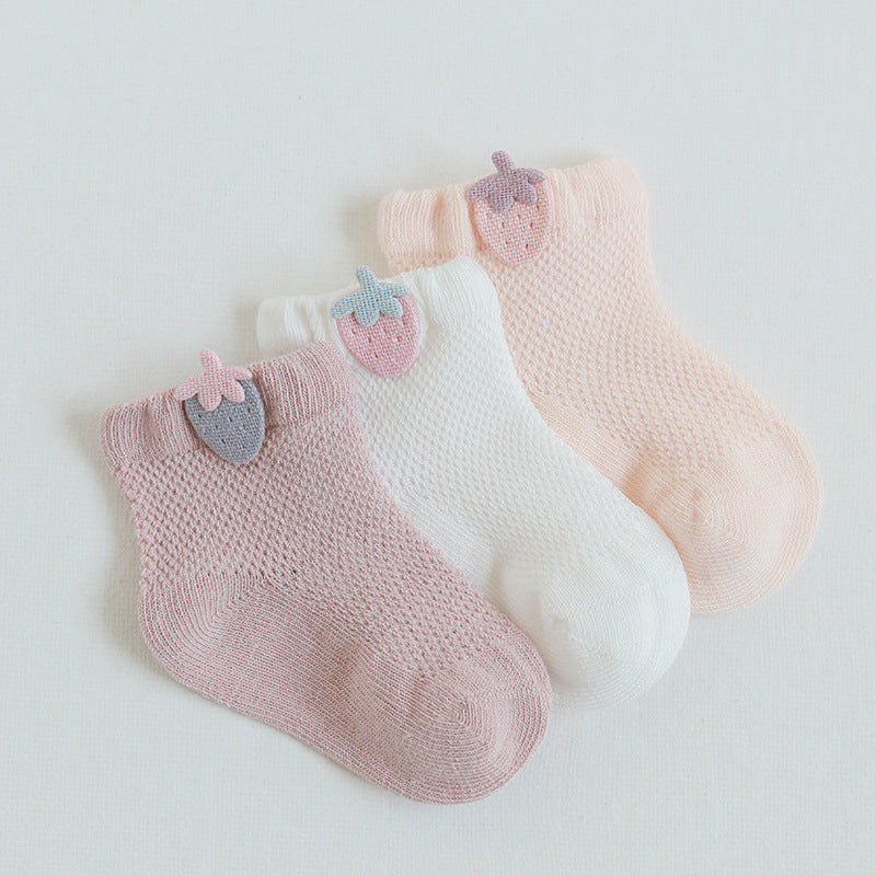 Newborn Mesh Baby Socks