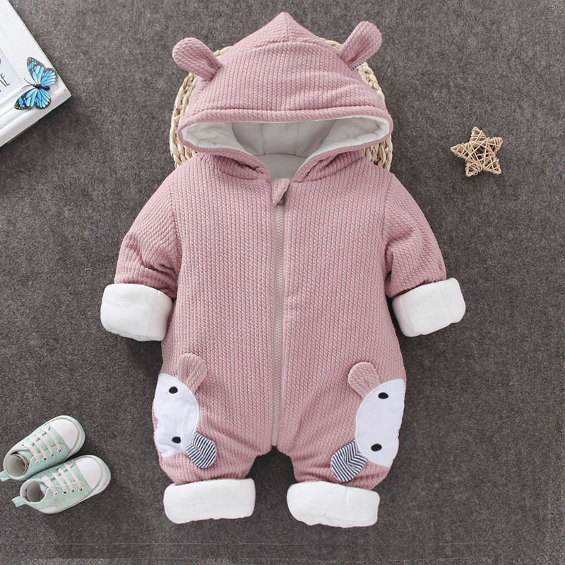 Bundle of Warmth: Newborn Winter Snowsuit