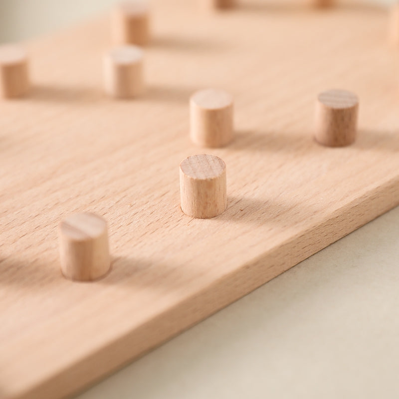 Wooden Number Puzzle - Cognitive Board