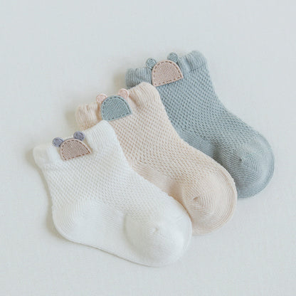 Newborn Mesh Baby Socks