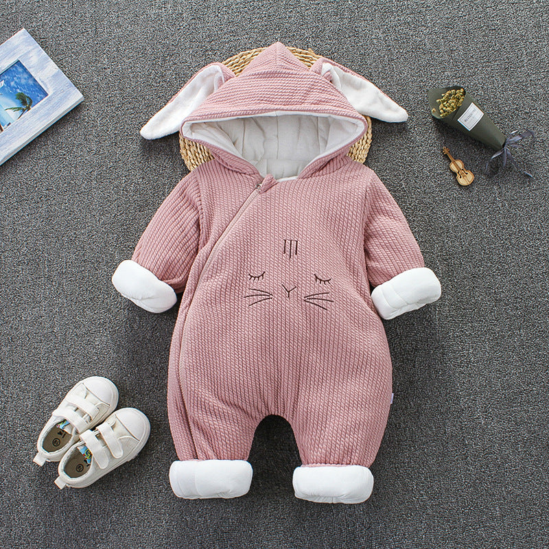 Bundle of Warmth: Newborn Winter Snowsuit