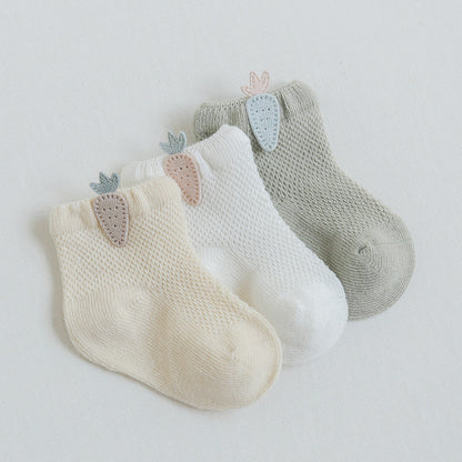 Newborn Mesh Baby Socks