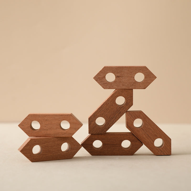 Wooden Number Puzzle - Cognitive Board